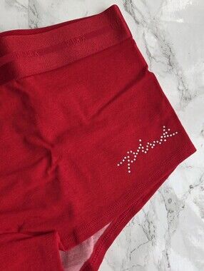 Victoria's Secret PINK Logo Cotton Shortie Panties L NWT